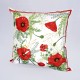 Fleurs de pavot Cushion cover