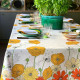 Fleurs des champs coated Tablecloth