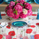 Fleurs des champs coated Tablecloth