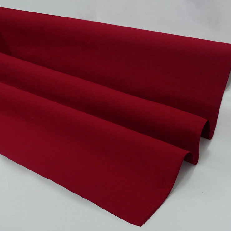 Uni Meterware red - 100 cm wide