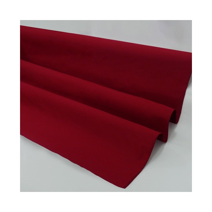 Uni Meterware red - 280 cm wide