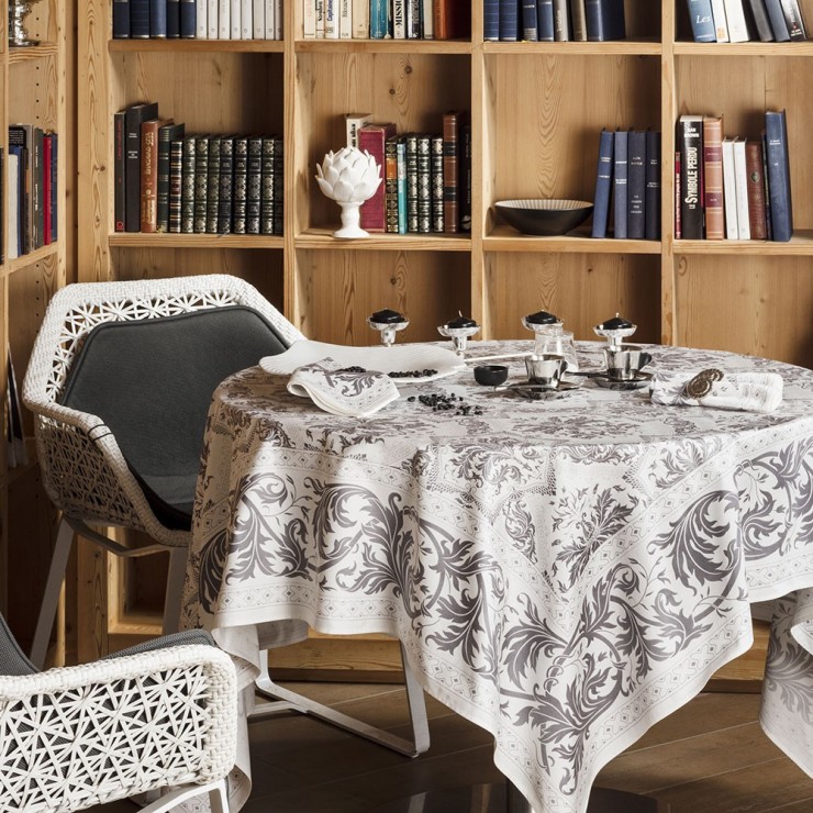 Topkapi Tablecloth - Silver