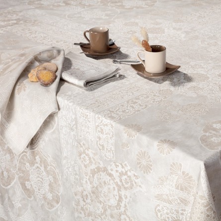 Rialto Tablecloth - Frost