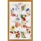 Les Saisons 2025 Calendar Tea-Towel