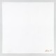 White cotton satin napkin