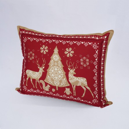 Coussin Balade en hiver