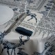 Balade en hiver placemat